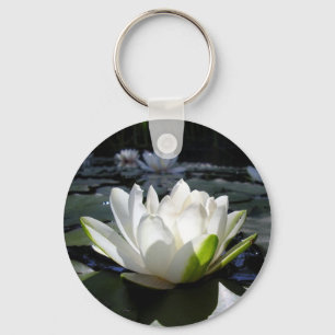 Water lily keychain