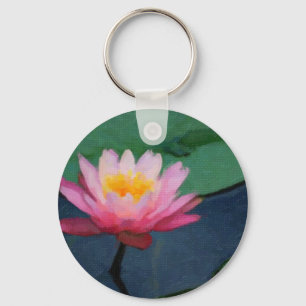 Water Lily Keychain