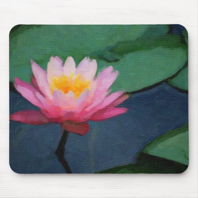 Water Lily Mouse Pad (Front)