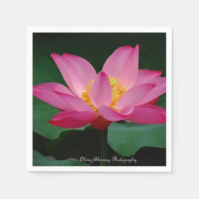 Water Lily Napkin (Front)