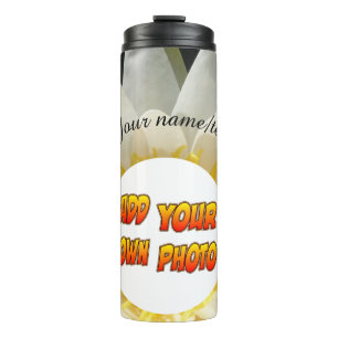 Water Lily Photo Tumbler