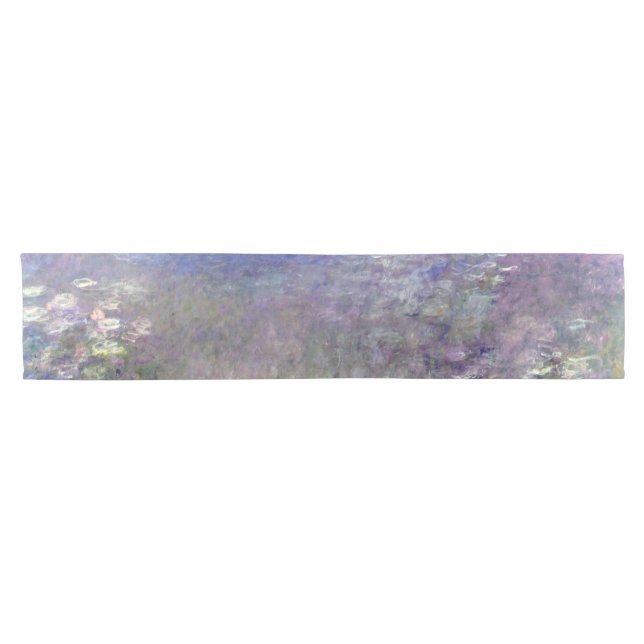 Water Lily Pond at Giverny, Claude Monet Short Table Runner (Horizontal)