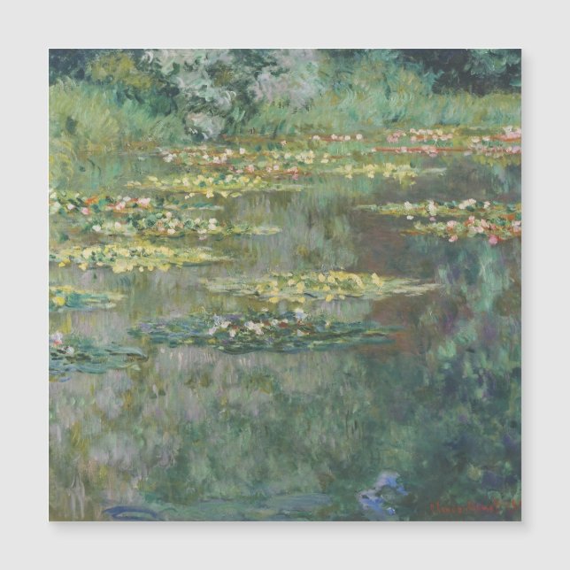 Water Lily Pond Claude Monet (Front)