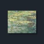 Water Lily Pond Claude Monet Canvas Print<br><div class="desc">The Water Lily Pond by Claude Monet</div>