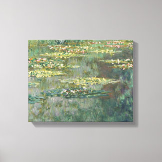 Water Lily Pond Claude Monet Canvas Print