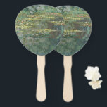 Water Lily Pond Claude Monet Hand Fan<br><div class="desc">The Water Lily Pond by Claude Monet</div>