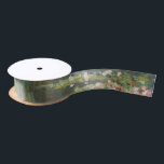 Water Lily Pond Claude Monet Satin Ribbon<br><div class="desc">The Water Lily Pond by Claude Monet</div>