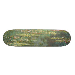 Water Lily Pond Claude Monet Skateboard