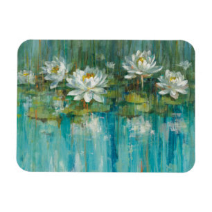 Water Lily Pond Magnet