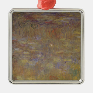 Water-Lily Pond Metal Ornament