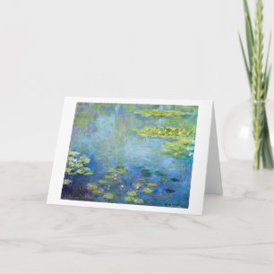 Water Lily Pond, Monet Card