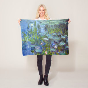 Water Lily Pond, Monet Fleece Blanket