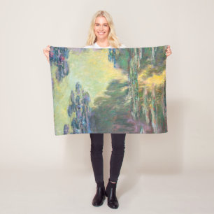 Water Lily Pond, Monet Fleece Blanket