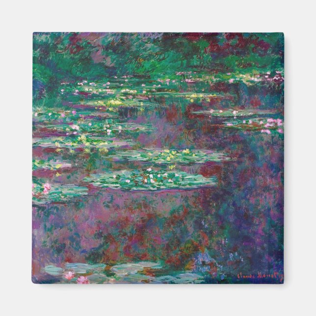Water Lily Pond, Monet Magnet (Front)