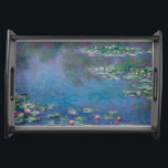 Water Lily Pond, Monet Serving Tray<br><div class="desc">Oscar-Claude Monet (14 November 1840 – 5 December 1926) was a French painter, a founder of French Impressionist painting and the most consistent and prolific practitioner of the movement's philosophy of expressing one's perceptions before nature, especially as applied to plein air landscape painting. The term ""Impressionism"" is derived from the...</div>