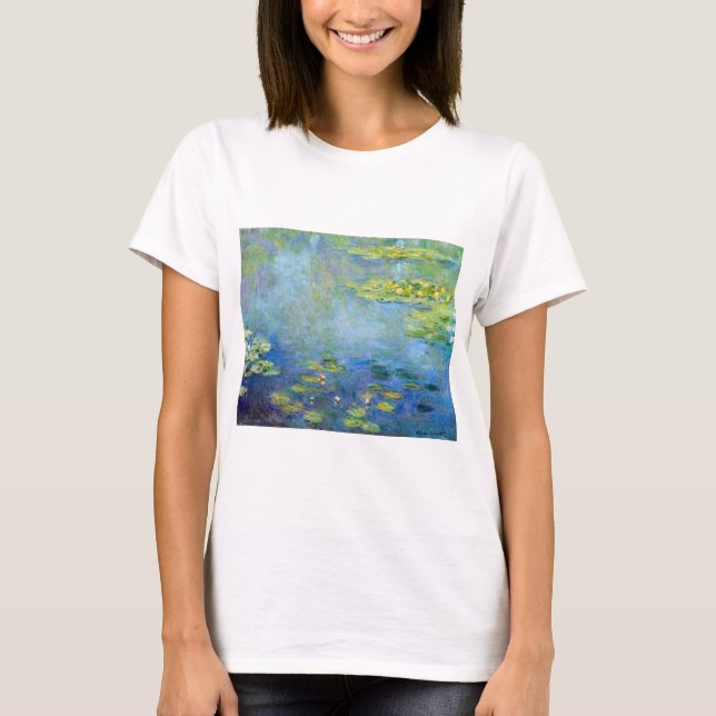 Water Lily Pond, Monet T-Shirt (Front)
