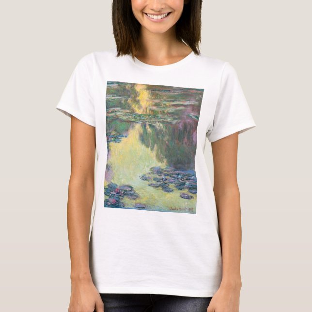 Water Lily Pond, Monet T-Shirt (Front)
