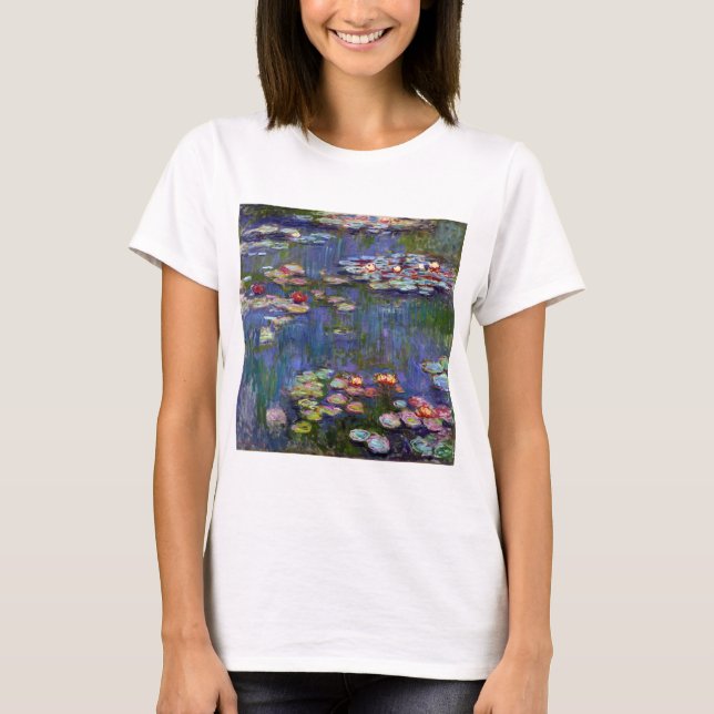 Water Lily Pond, Monet T-Shirt (Front)