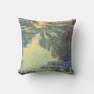 Water Lily Pond, Monet Throw Pillow