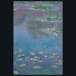 Water Lily Pond, Monet Tissue Paper<br><div class="desc">Oscar-Claude Monet (14 November 1840 – 5 December 1926) was a French painter, a founder of French Impressionist painting and the most consistent and prolific practitioner of the movement's philosophy of expressing one's perceptions before nature, especially as applied to plein air landscape painting. The term ""Impressionism"" is derived from the...</div>