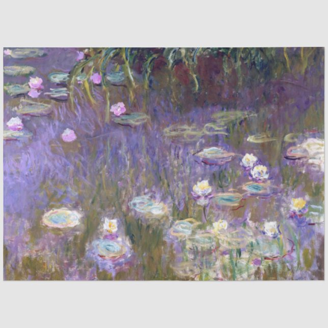 Water Lily Pond, Monet Tissue Paper (Front)