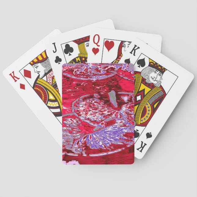 WATER LILY POND PLAYING CARDS (Back)