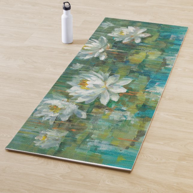Water Lily Pond Yoga Mat (In Situ)