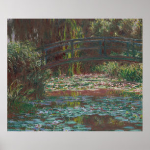 Water Lily Pont by Claude Monet Fine Art Print