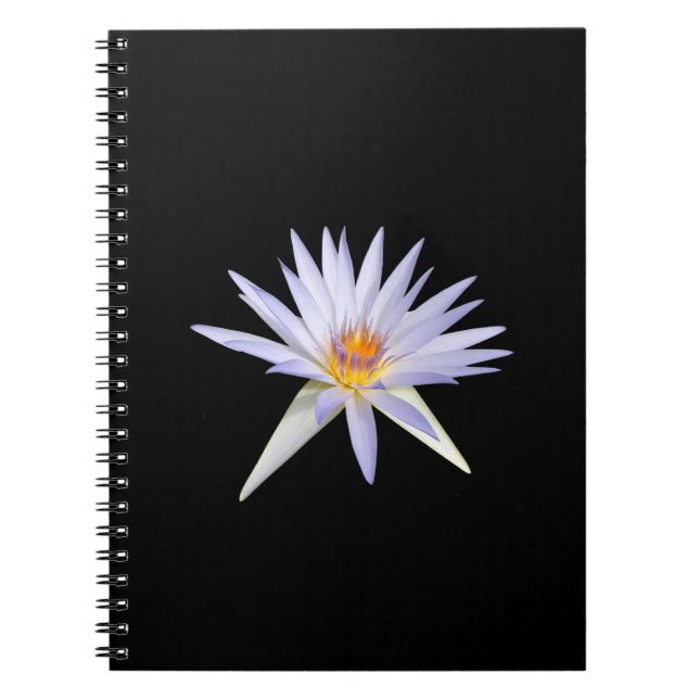 Water Lily Spiral Notebook (Front)