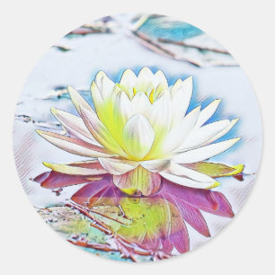 Water Lily Stickers
