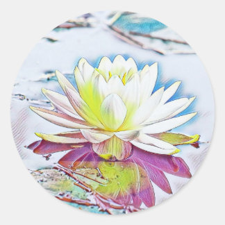 Water Lily Stickers
