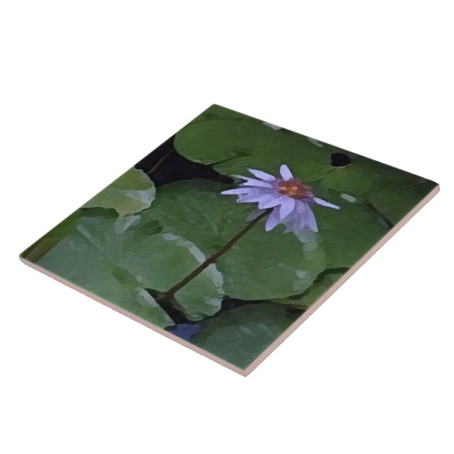 Water Lily Tile (Side)