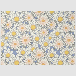water lily tissue paper