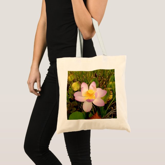 Water Lily Tote Bag (Front (Product))