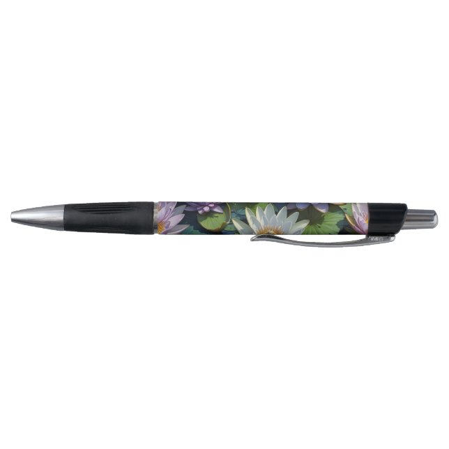 Water Lily vibrant flower Pen (Bottom)