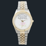 Water Lily Wedding Souvenirs Keepsakes Giveaways Watch<br><div class="desc">Click on our store and see all the COLLECTIONS for matching printed material for our many beautiful floral wedding designs, including engagement, save the date cards, bridal shower & wedding invitations, seating plans, table cards, guest books, banners and ideas. . Souvenir gifts including favour boxes, keychains, magnets, cards, chocs, charms,...</div>
