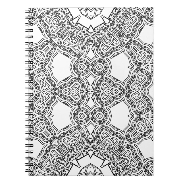 Water Line Loops Notebook (Front)