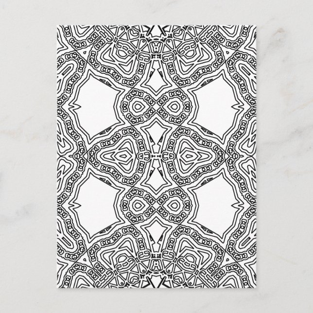 Water Line Loops Postcard (Front)