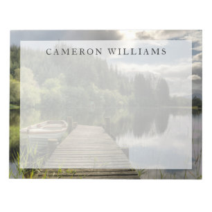 Water Loch Ard Trossachs National Park Notepad