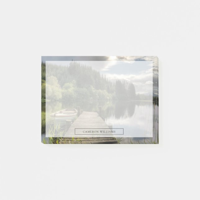 Water | Loch Ard Trossachs National Park Post-it Notes (Front)