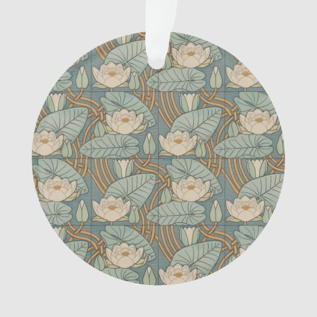 Water Lys Lily Art Nouveau Nature (devant)