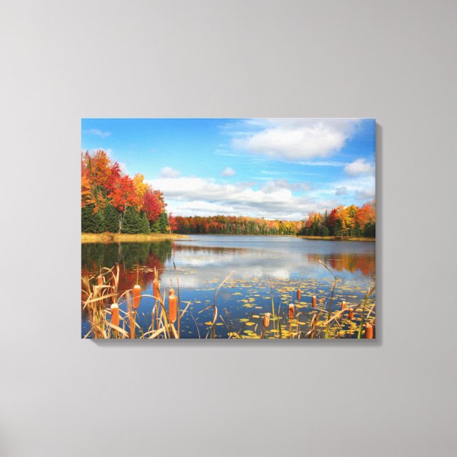 Water | Mabel Lake Canada Canvas Print (Front)