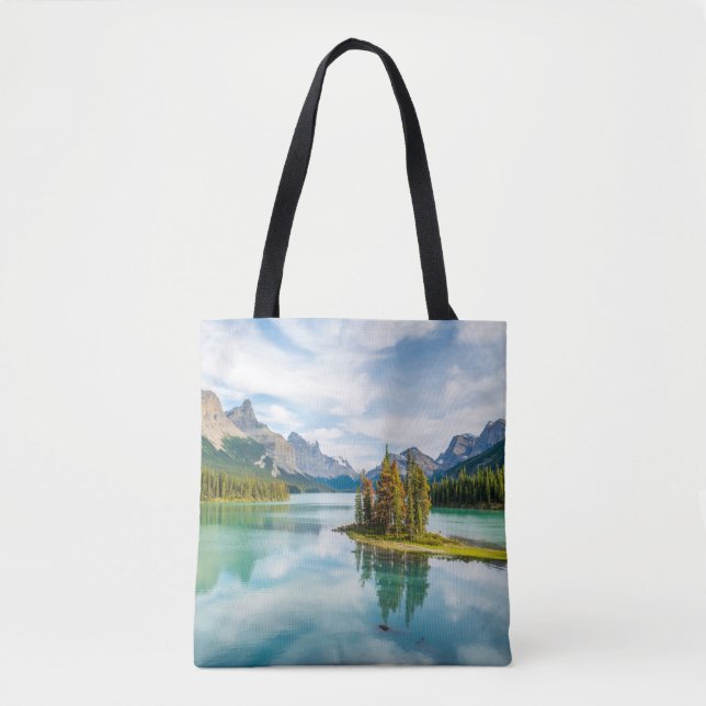 Water | Maligne Lake, Jasper National Park, Canada Tote Bag (Front)