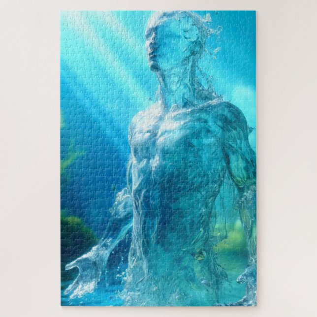 Water Man Jigsaw Puzzle (Vertical)