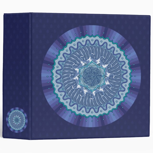 Water Mandala Binder (Front/Spine)