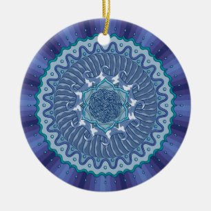 Water Mandala Ornament