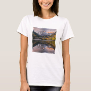 Water   Maroon Bells Colorado T-Shirt