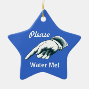 Water Me Christmas Tree Ornament