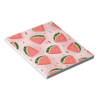 Water Melon Pattern Notepad