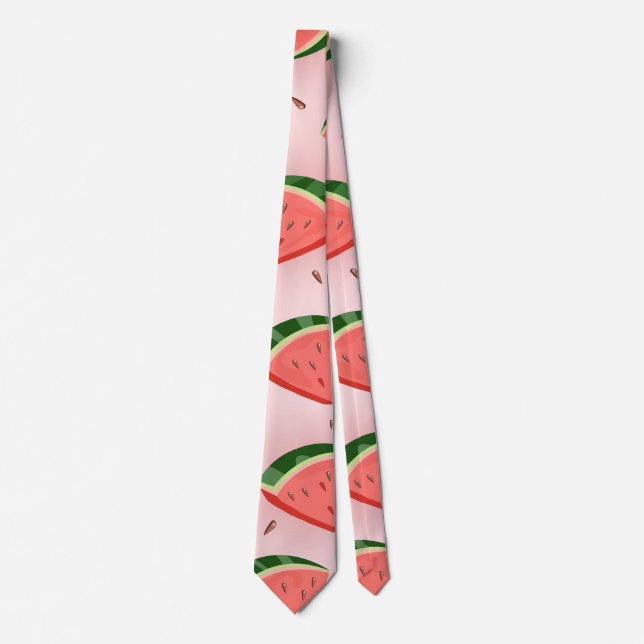 Water Melon Pattern Tie (Front)